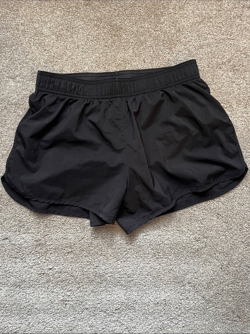 Victoria's Secret Sport Black Athletic Running Shorts